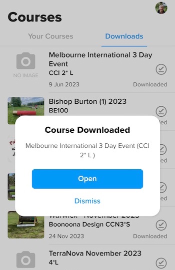 downloaded course